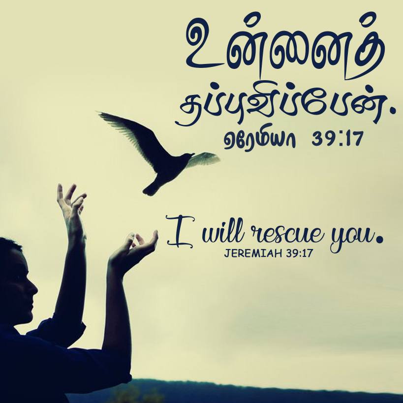 JEREMIAH 39 17 Tamil Bible Wallpaper