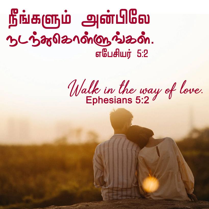 Ephesians 5 2 Tamil Bible Wallpaper