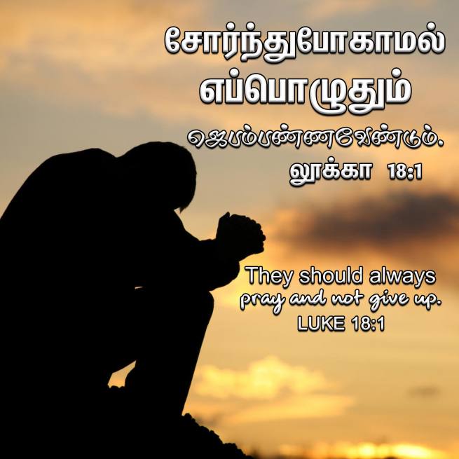 Luke 18 1 Tamil Bible Wallpaper