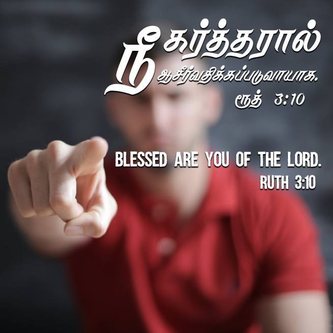 RUTH 3 10 Tamil Bible Wallpaper